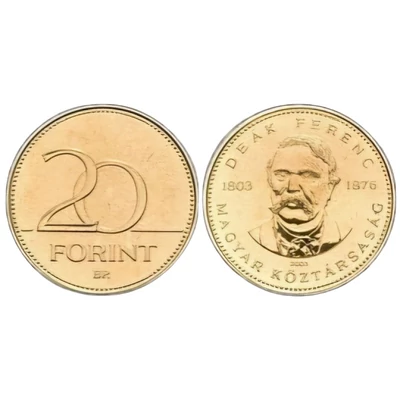 2003 Deák 20 Forint UNC érme