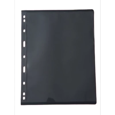 Bankjegytartó berakó lapok. 2X1 férőhely, Merev tartású, kétoldalas, fekete háttérrel. A4-es méret