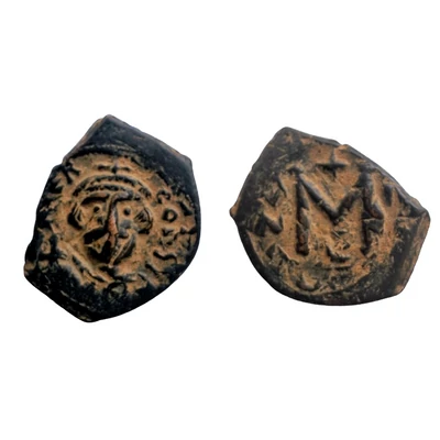 II. Constans bizánci bronz érme Kr.u. 641-668 AE Follis SB 1004