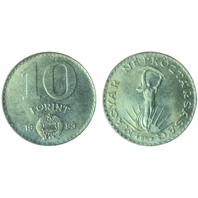 1983 10 Forint forgalmi érme