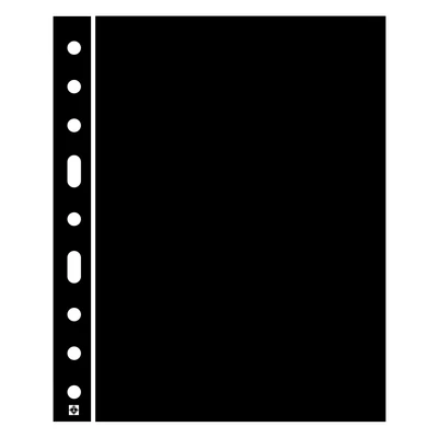 Plastic pockets GRANDE, with 4 horizontal stripes, clear
