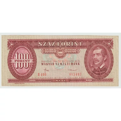 1984 100 forint bankjegy XF Numizmatika-bankjegyek