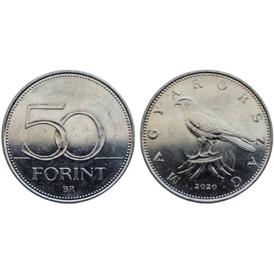 2020 50 forint lebegő sólyom érme R!