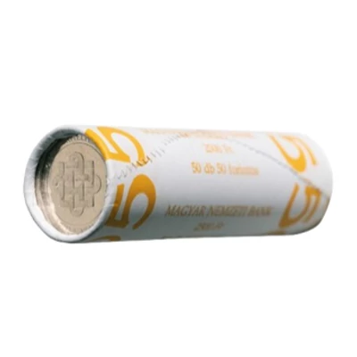 2015-ös 50 Forintos „Nemzeti emlékhelyek” emlékérme – verdefényes MNB rollni (50 db)