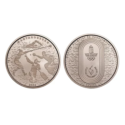 2024. évi 3000 Forint „XXXIII. Nyári Olimpiai és XVII. Nyári Paralimpiai Játékok” színesfém emlékérme, BU