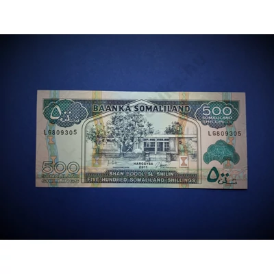 2011 Szomália 500 Shillings UNC bankjegy. Sorszámkövető is lehet! Numizmatika - bankjegyek
