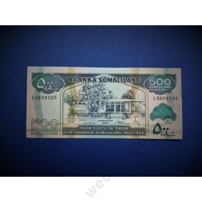 2011 Szomália 500 Shillings UNC bankjegy. Sorszámkövető is lehet! Numizmatika - bankjegyek