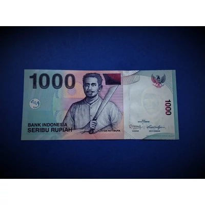 2009 Indonézia 1000 Rupiah (Rúpia) UNC bankjegy. Sorszámkövető is lehet! Numizmatika - bankjegyek