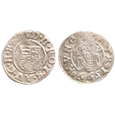 1599 Rudolf ezüst denár érme É.h. 811