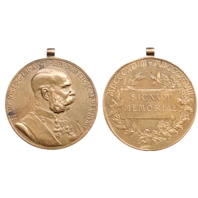 Signum Memoriae – Ferenc József 1848–1898 uralkodási jubileumi emlékérem