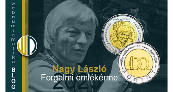 Nagy László 100 Forint forgalmi emlékérme - Új érme a magyar pénzforgalomban