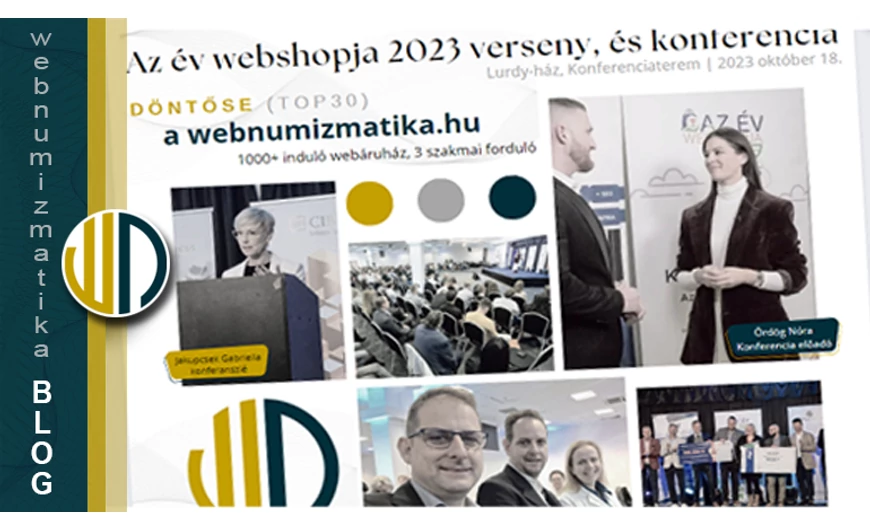 "Az Év Webshopja 2023" verseny végső döntőjéig jutottunk