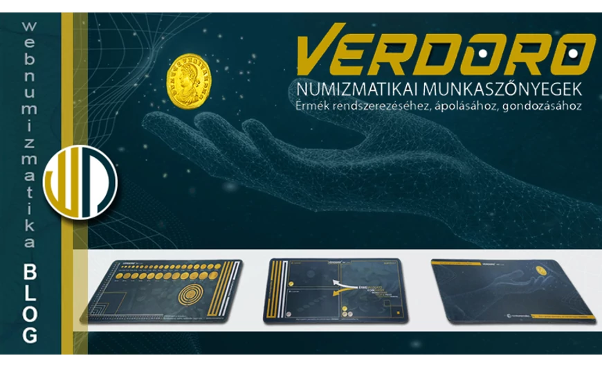 Verdoro – Az érmegondozás új szintje: három profi munkaszőnyeg numizmatikusoknak, numizmatikusoktól